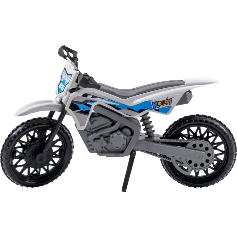 MOTO RAID CROSS 21,2X6,5X12,3CM (S) KENDY BRINQUEDOS (UNIDADE) - imagem 4