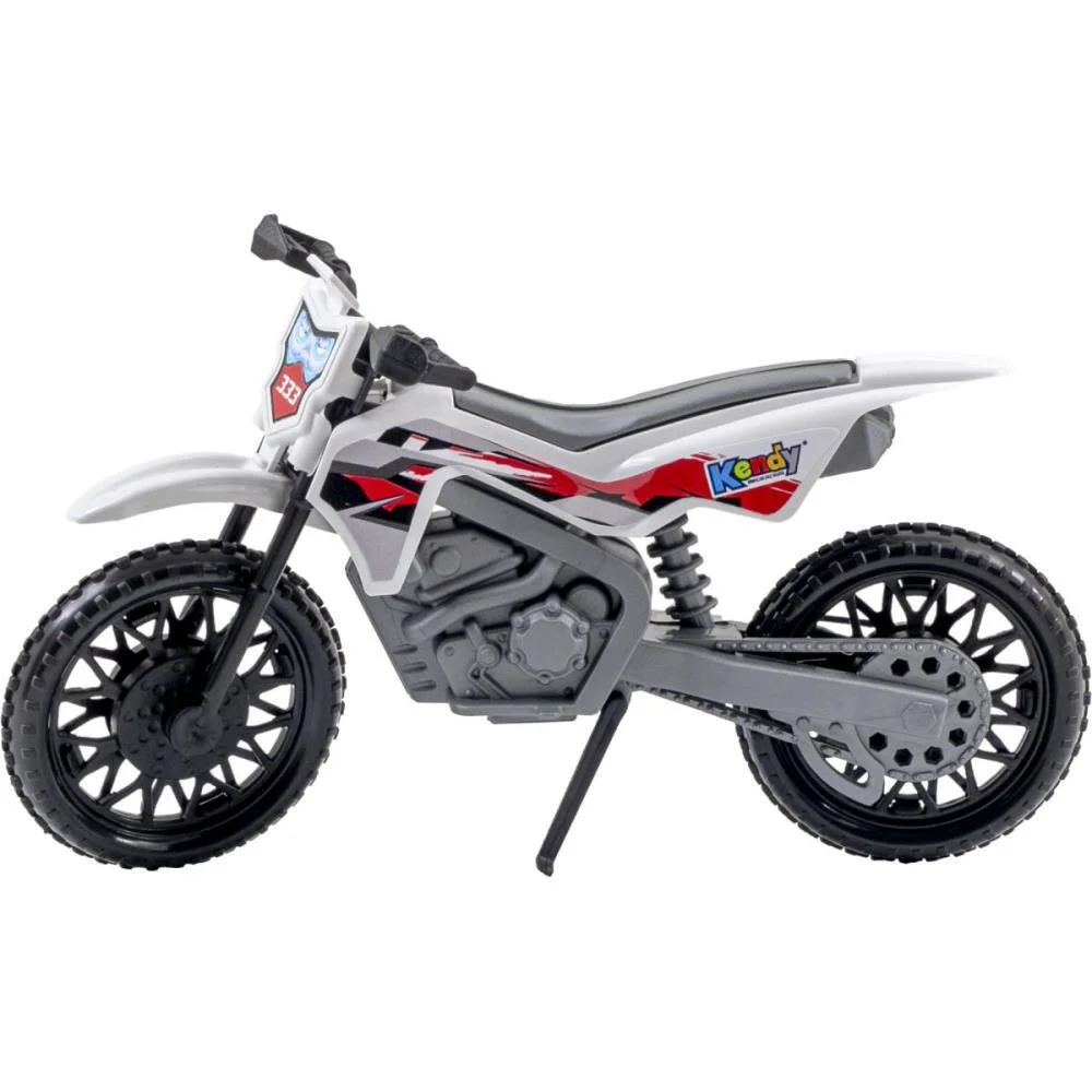 MOTO RAID CROSS 21,2X6,5X12,3CM (S) KENDY BRINQUEDOS (UNIDADE) - imagem 5