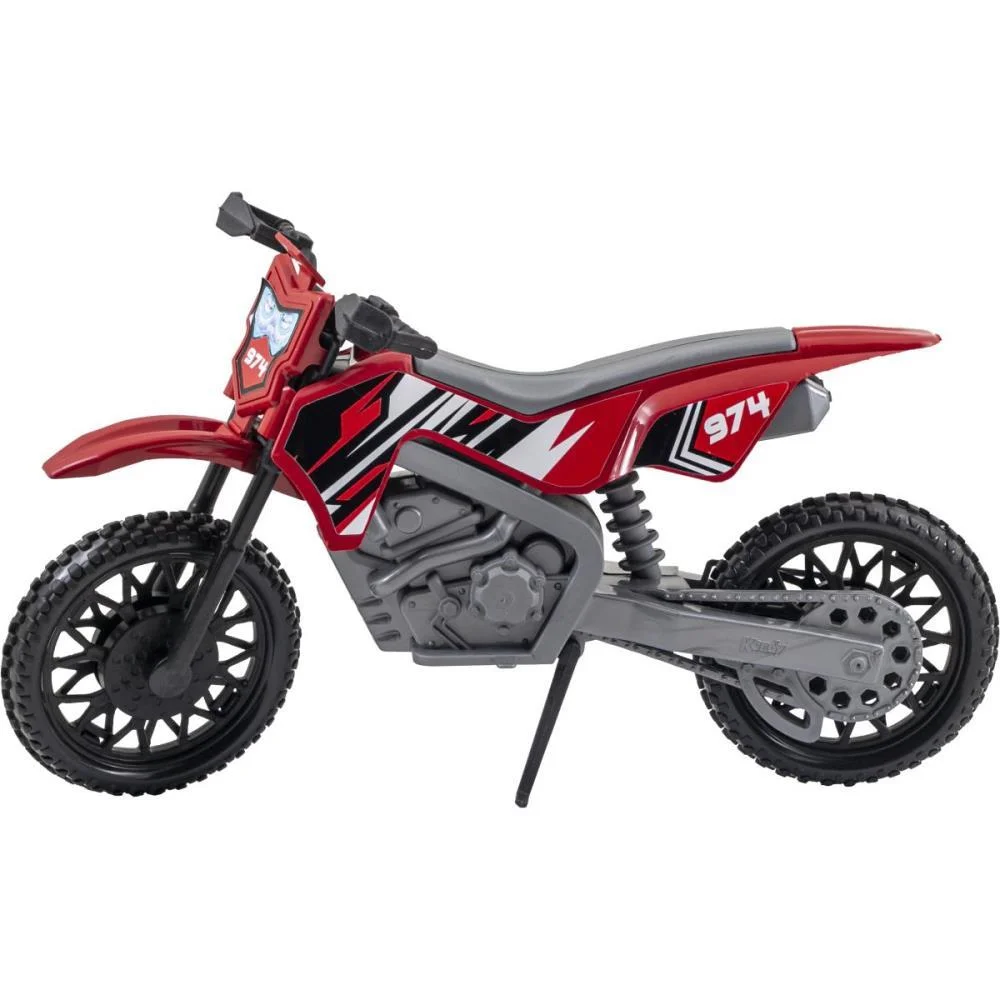 MOTO RALLY CROSS 33X10X19CM (S) KENDY BRINQUEDOS (UNIDADE) - imagem 6