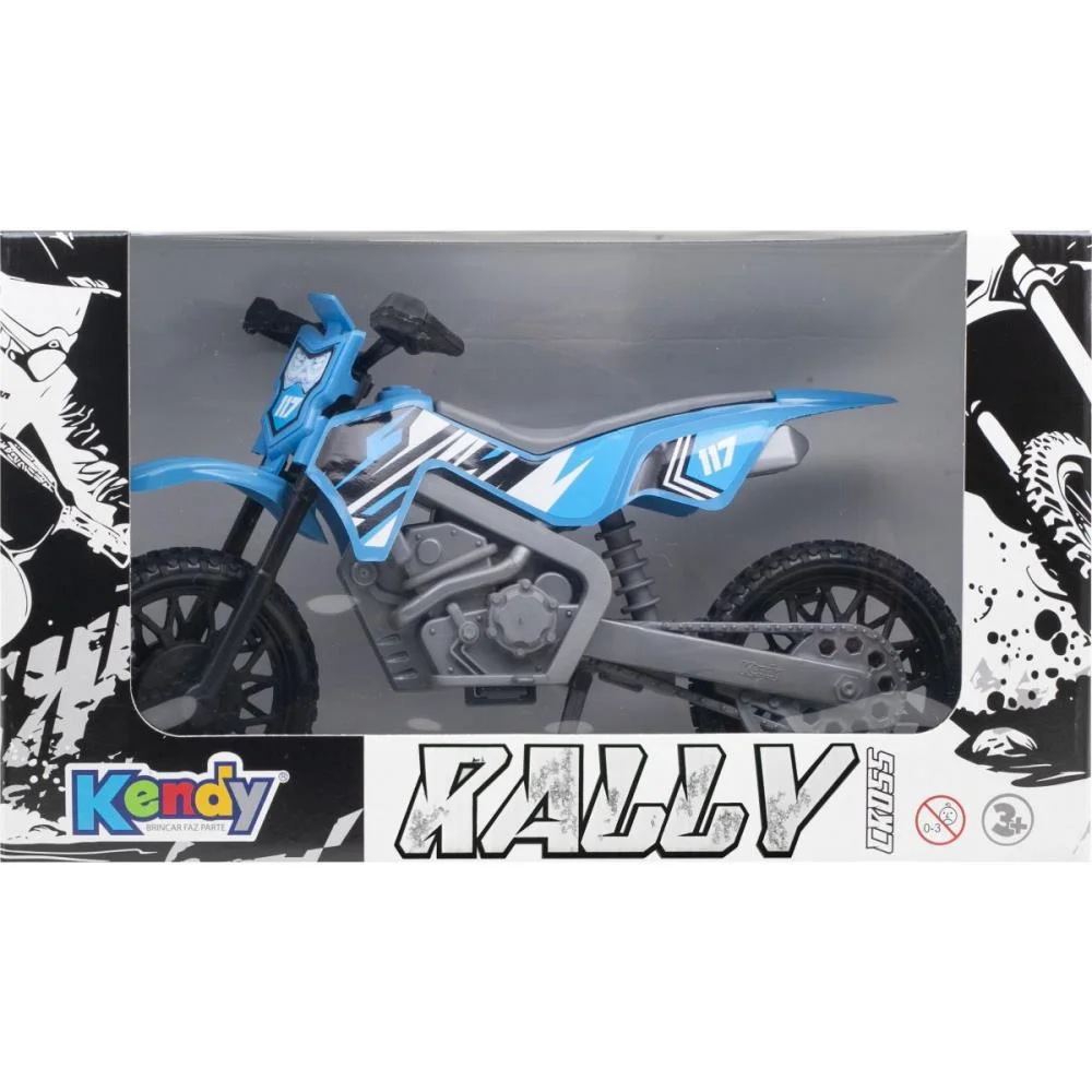 MOTO RALLY CROSS 33X10X19CM (S) KENDY BRINQUEDOS (UNIDADE) - imagem 9