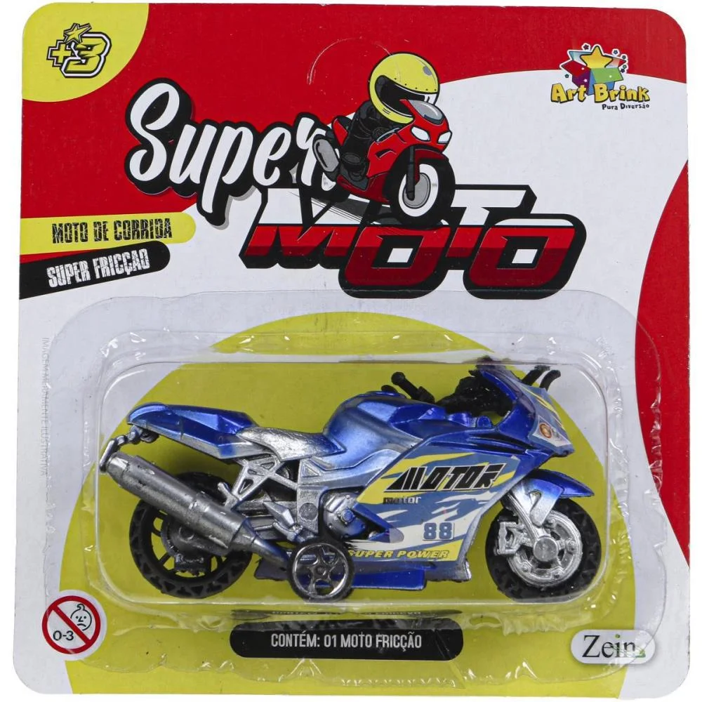 MOTO CORRIDA SUPER FRICCAO 11C ART BRINK (UNIDADE) - imagem 6