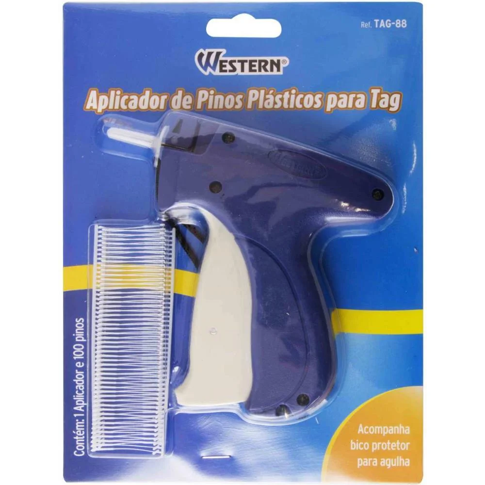 APLICADOR PINO PLASTICO TAG FIX P/PINOS WESTERN (UNIDADE) - imagem 4