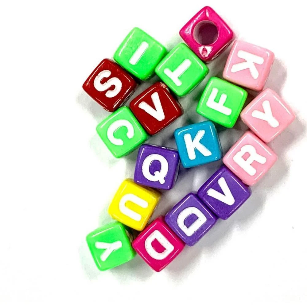 MICANGA CONTA DADO LETRAS 6X6MM 25G (S KIT (PACOTE) - imagem 2