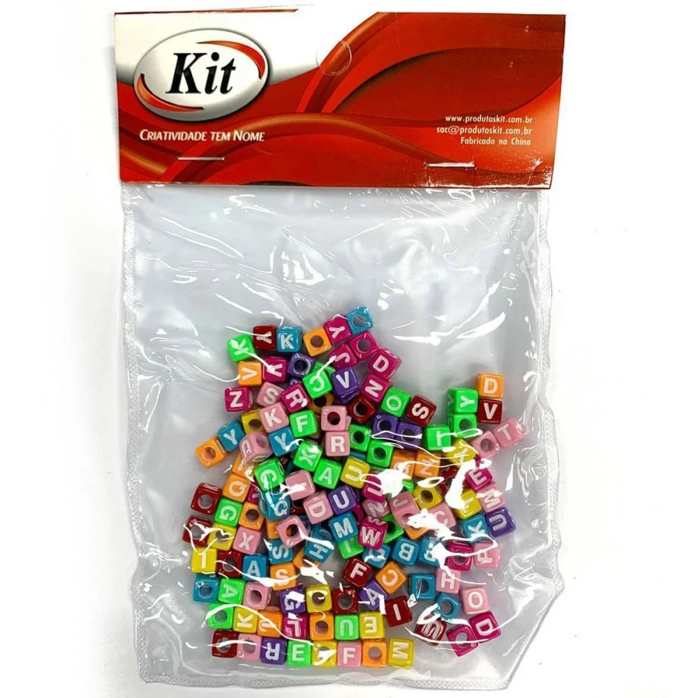 MICANGA CONTA DADO LETRAS 6X6MM 25G (S KIT (PACOTE) - imagem 4
