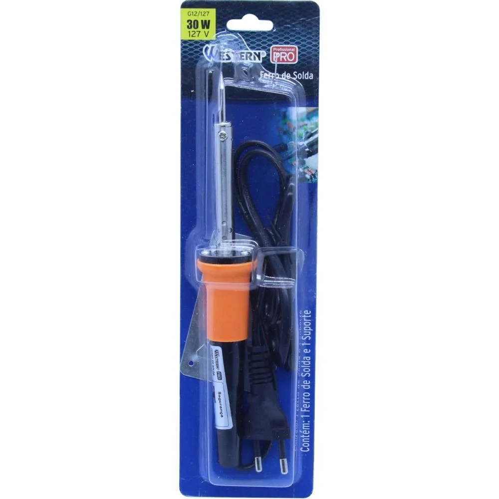FERRAMENTA DIVERSA FERRO DE SOLDA 30W 127V WESTERN (BL.C/1) - imagem 3