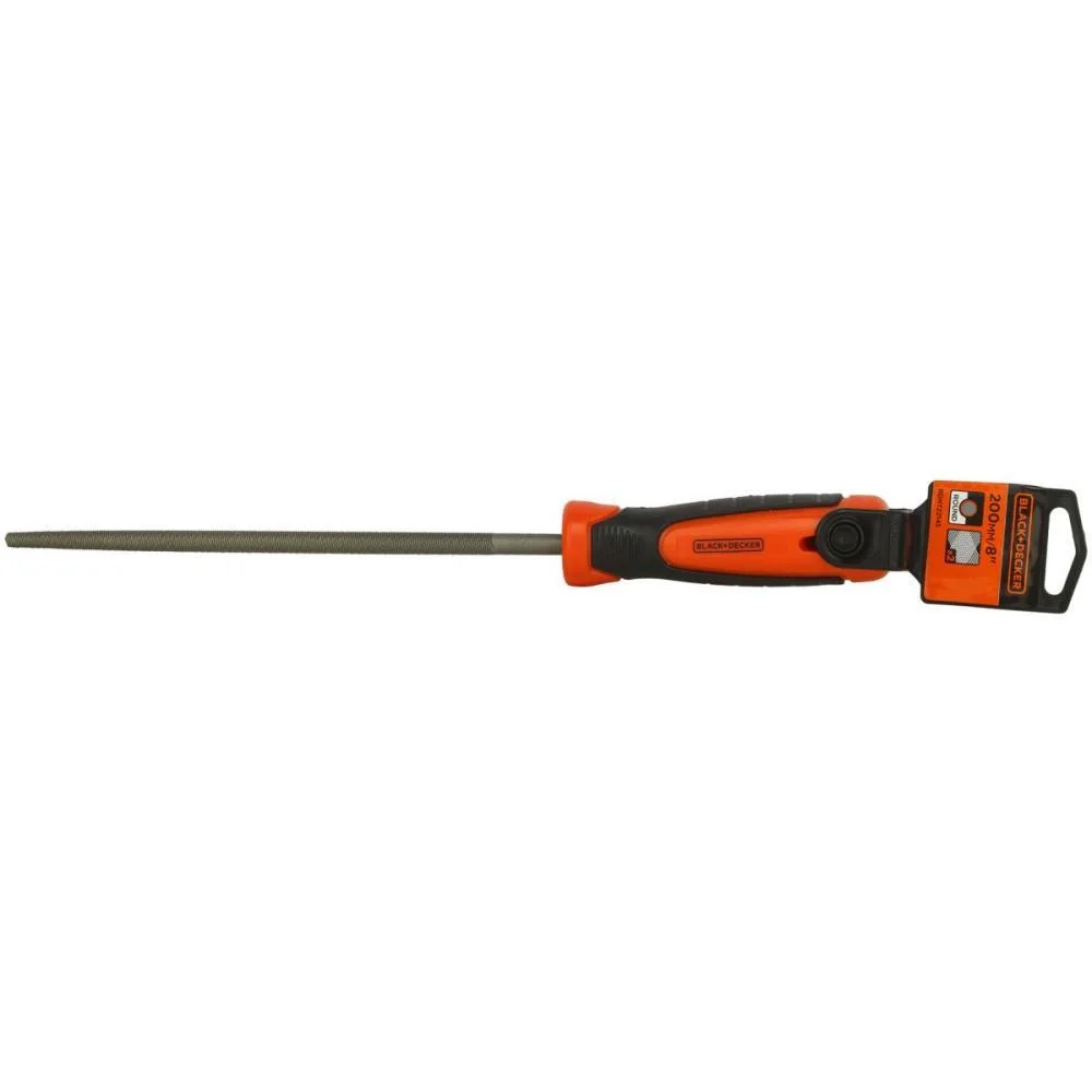 FERRAMENTA MANUAL BD LIMA REDONDA 200MM BLACK & DECKER (UNIDADE) - imagem 6
