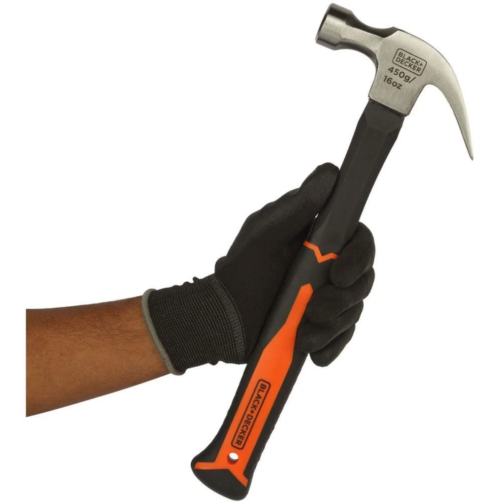 FERRAMENTA MANUAL BD MARTELO UNHA CABO FIB.VIDRO BLACK & DECKER (UNIDADE) - imagem 6