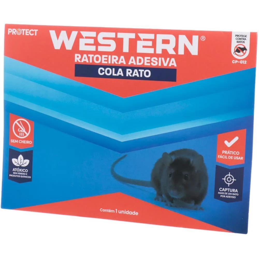 RATOEIRA ADESIVA COLA RATO WESTERN (DP.C/20) - imagem 3
