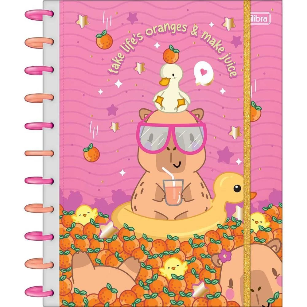 CADERNO 10X1 CAPA DURA CAPYCLUB 160FLS 90G TILIDISCO TILIBRA (UNIDADE) - imagem 2