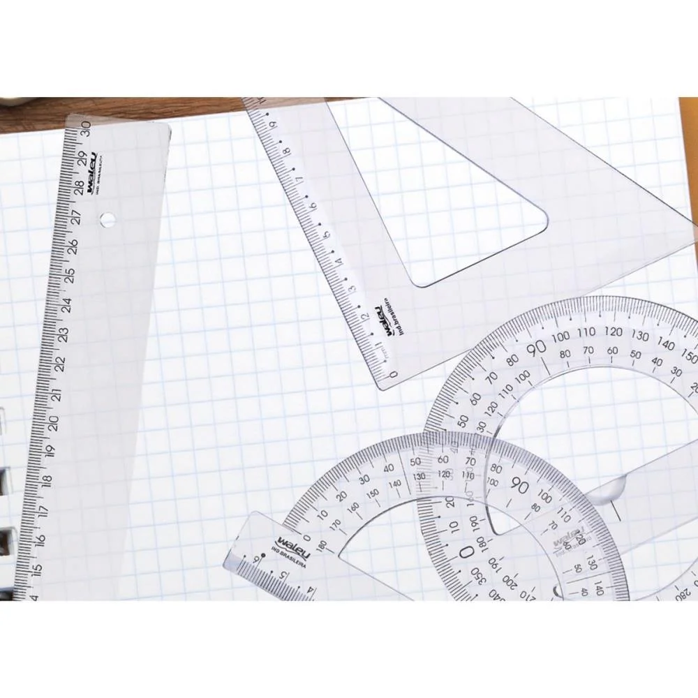 CONJUNTO PARA DESENHO NEW LINE CRISTAL 2 GRAU MAXCRIL (BLISTER) - imagem 4