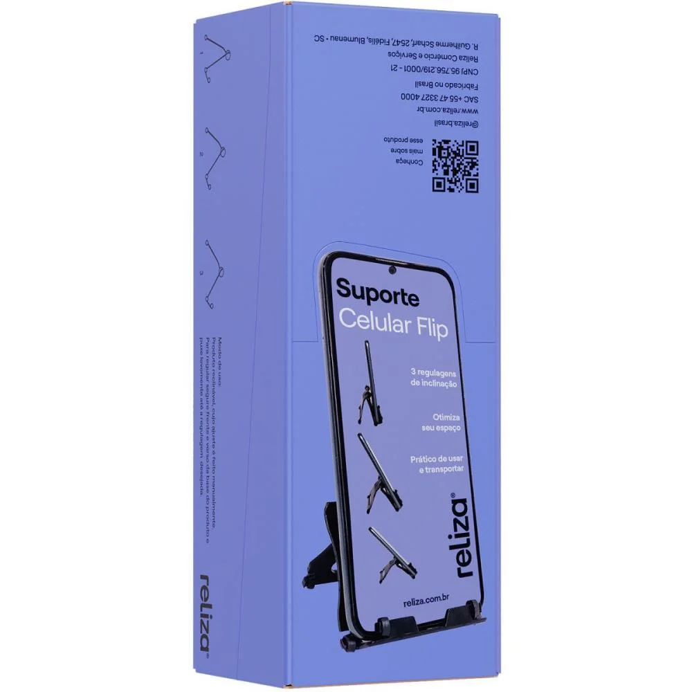 SUPORTE PARA CELULAR FLIP CORES SORTIDAS RELIZA (KIT.C/20) - imagem 5