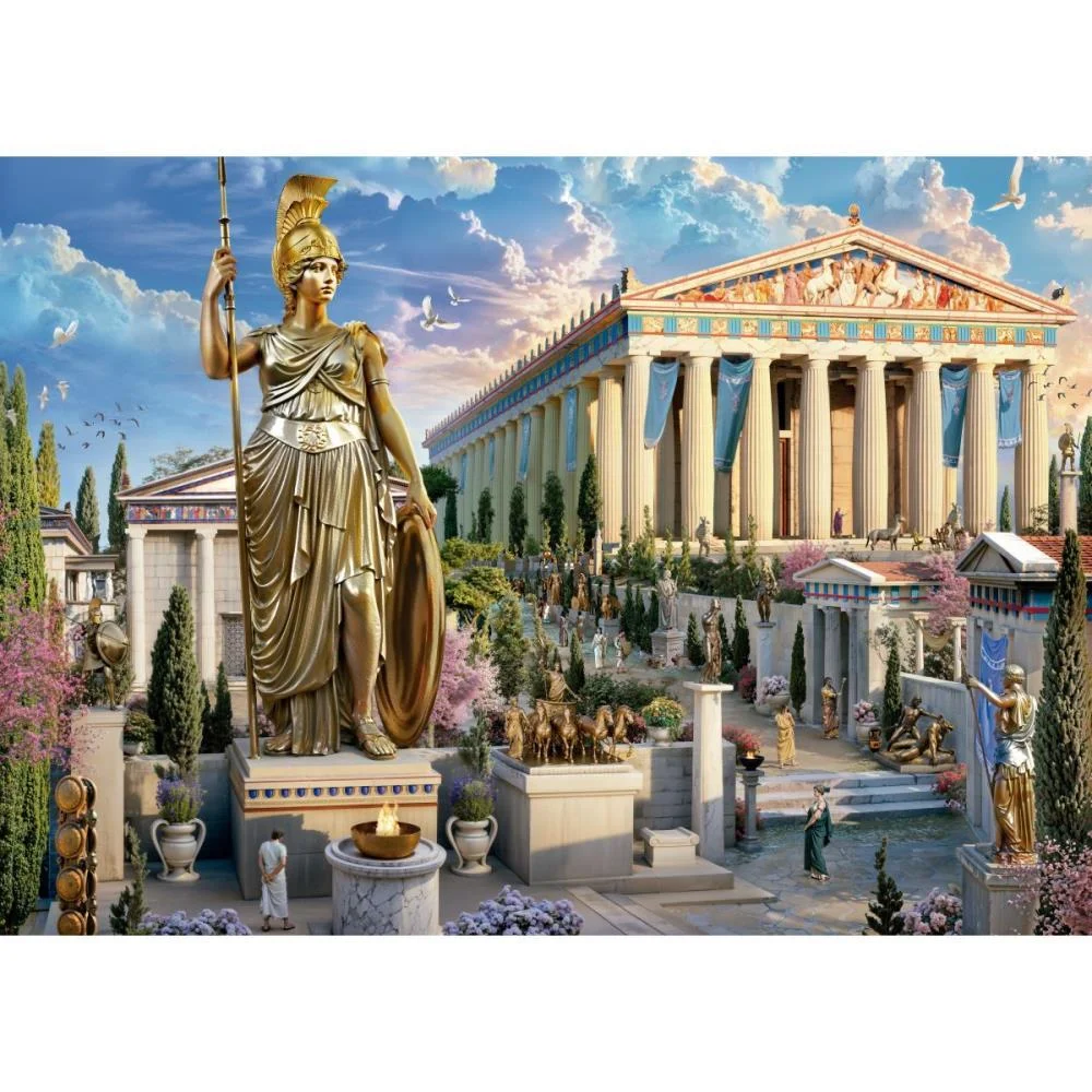 QUEBRA-CABECA CARTONADO GRECIA ANTIGA 1000 PECAS GROW (UNIDADE) - imagem 4