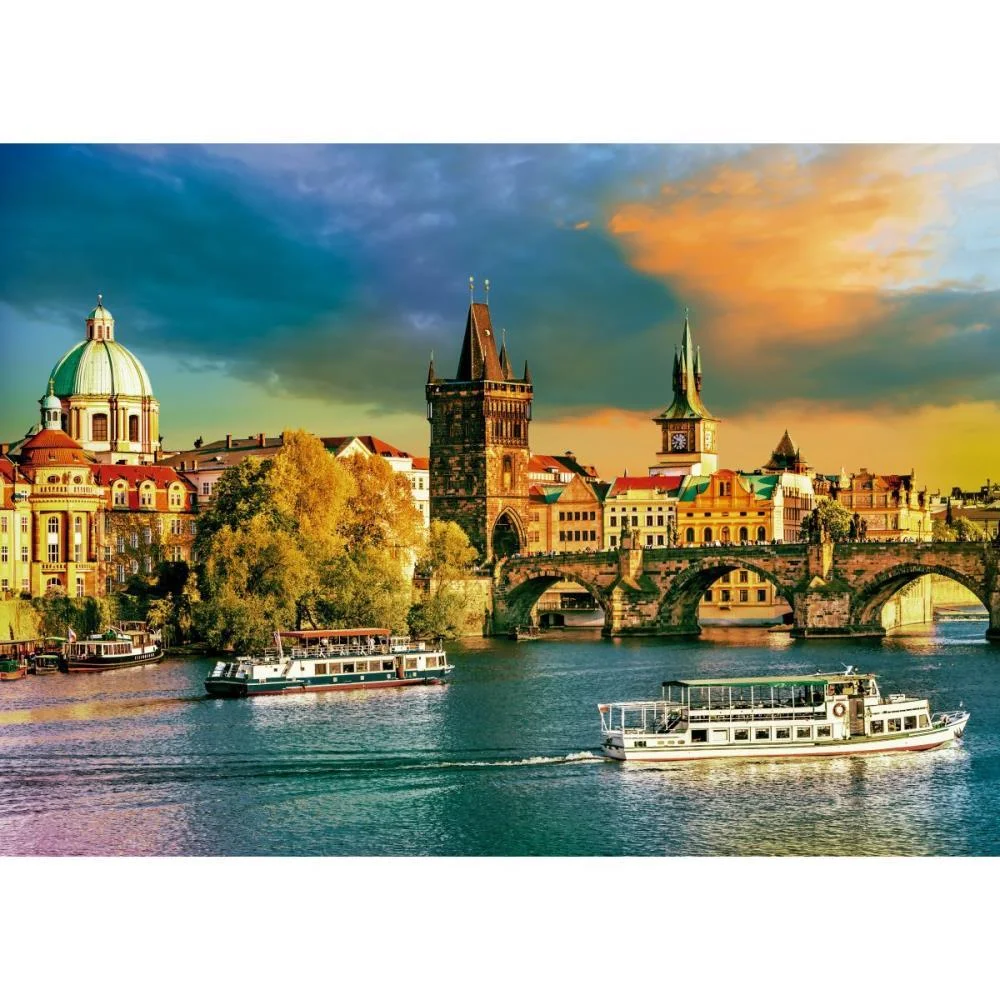 QUEBRA-CABECA CARTONADO PRAGA 1000 PECAS GROW (UNIDADE) - imagem 4