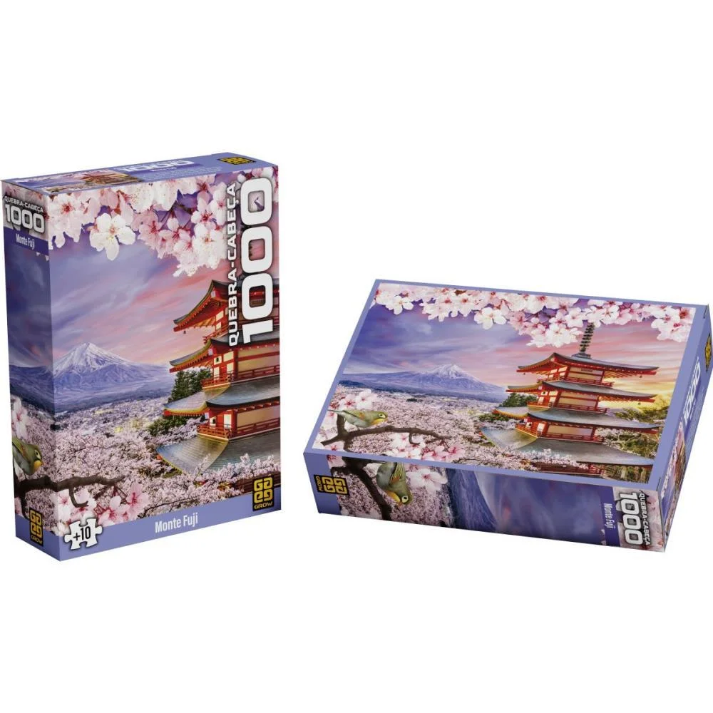 QUEBRA-CABECA CARTONADO MONTE FUJI 1000 PECAS GROW (UNIDADE) - imagem 5