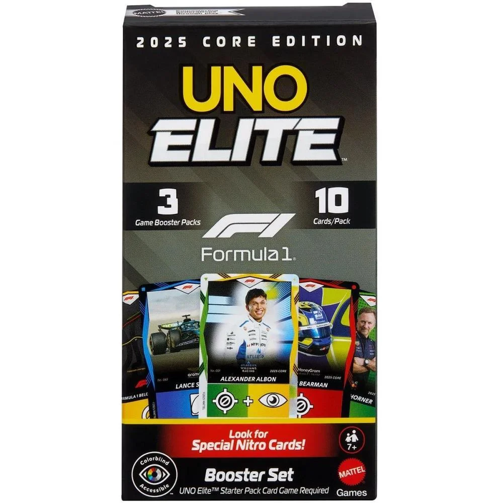 JOGO DE CARTAS UNO ELITE F1 EXTENÇÃO ADIC.(S) MATTEL (UNIDADE) - imagem 8