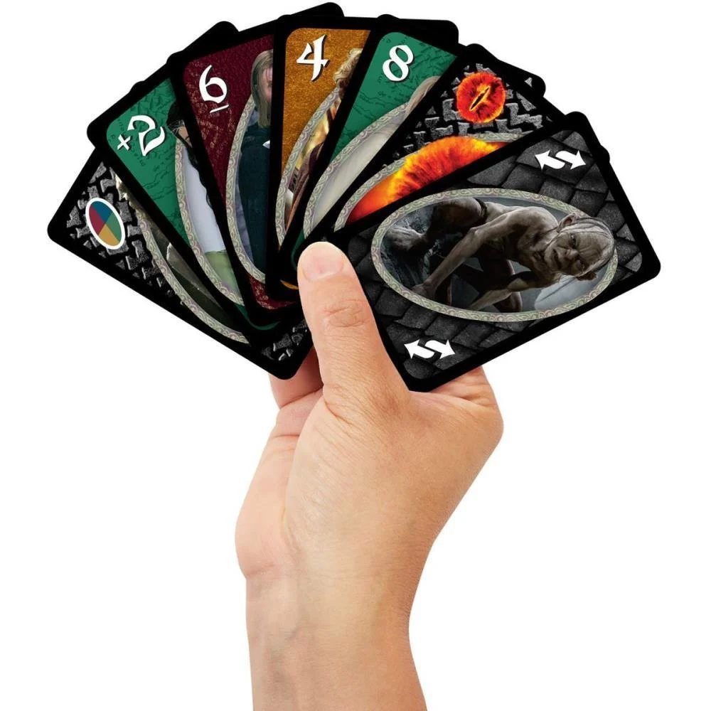 JOGO DE CARTAS UNO SENHOR DOS ANEIS MATTEL (UNIDADE) - imagem 6