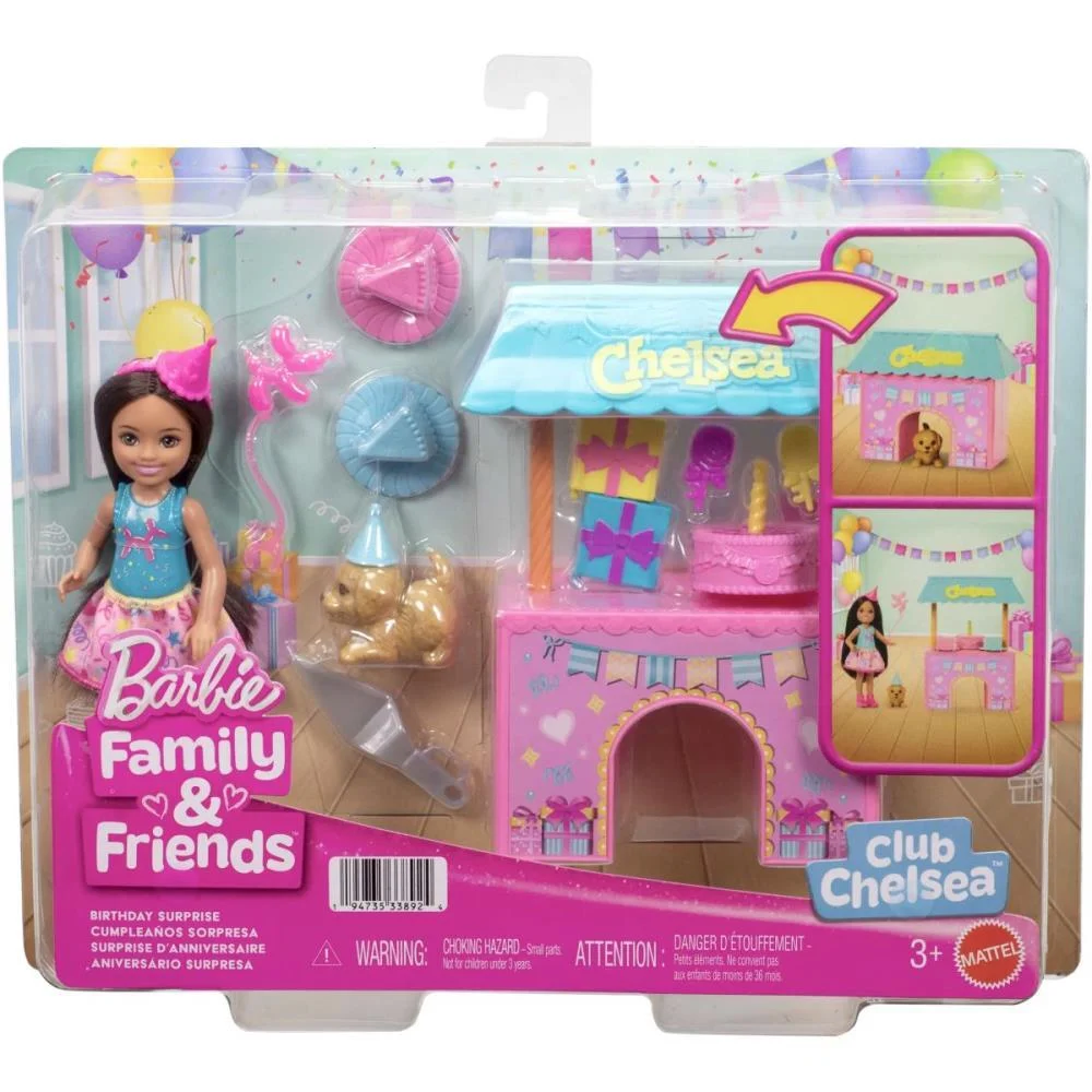 BARBIE FAMILY CHELSEA CJ FESTA ANIVERSARIO MATTEL (UNIDADE) - imagem 7