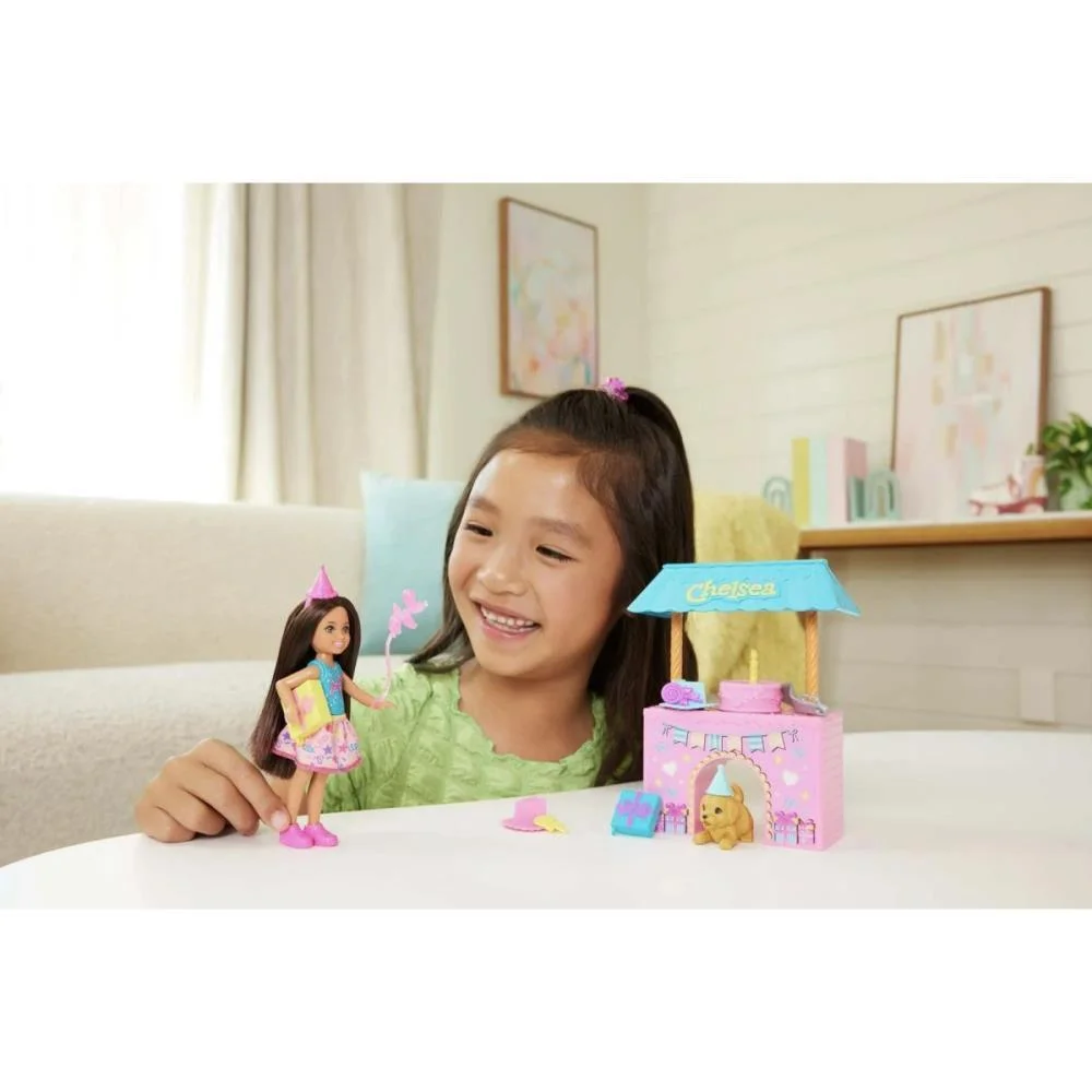 BARBIE FAMILY CHELSEA CJ FESTA ANIVERSARIO MATTEL (UNIDADE) - imagem 9