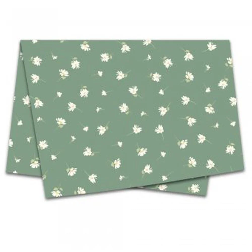 PAPEL SEDA DECORADO 50X70CM DAISY XINGO EMBALAGENS (PCT.C/50) - imagem 3