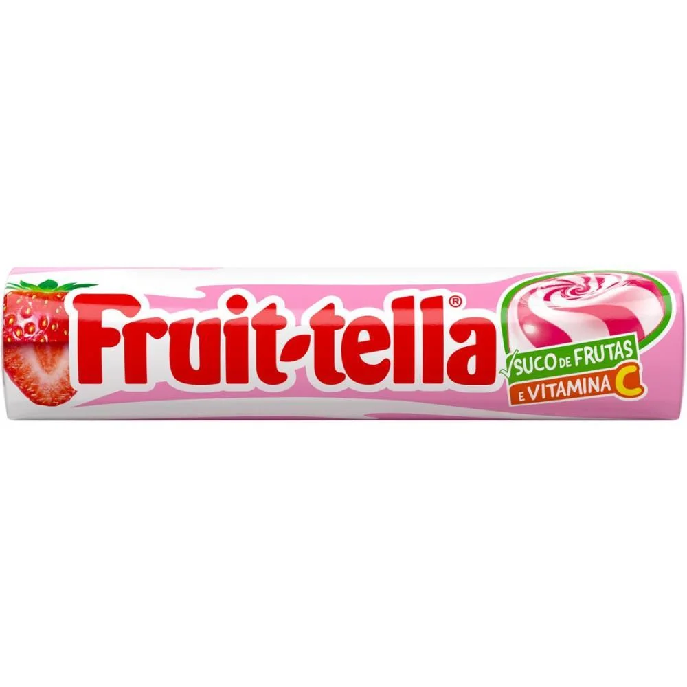 BALA FRUITTELLA VITA C MORANGO 41G PERFETTI VAN MELLE (DP.C/15) - imagem 4