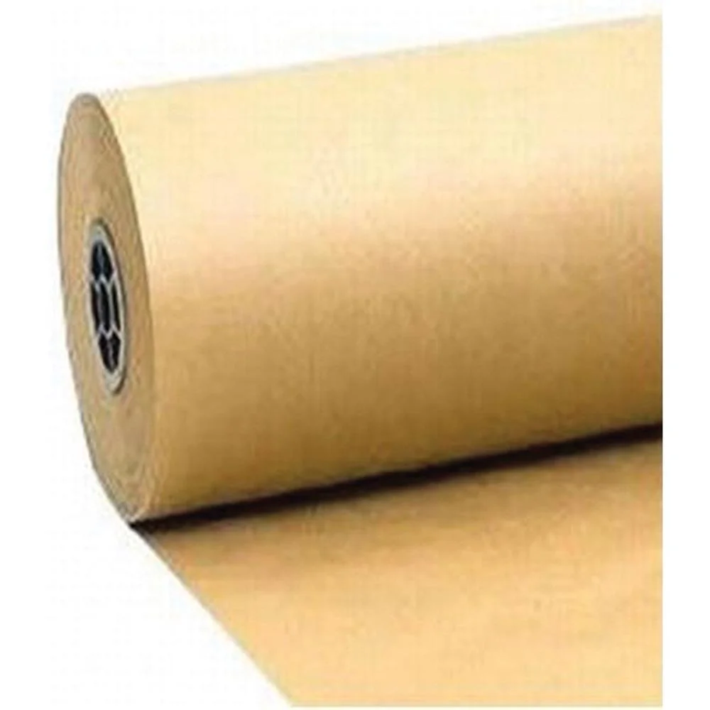 PAPEL KRAFT BOBINA 60CMX140M.80G.PURO NATURAL COM.N.SRA LIBANO (BOBINA) - imagem 2