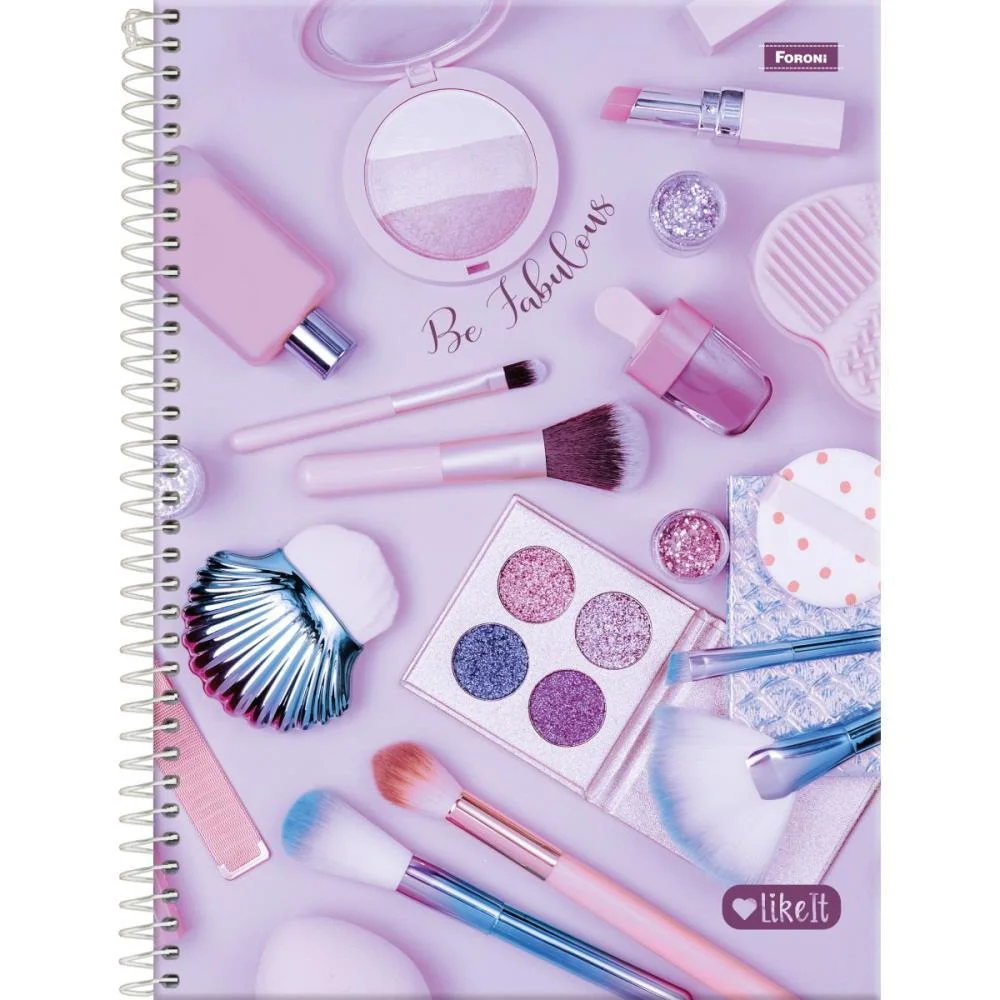 CADERNO 12X1 CAPA DURA LIKE IT 192FLS. FORONI (PCT.C/04) - imagem 6