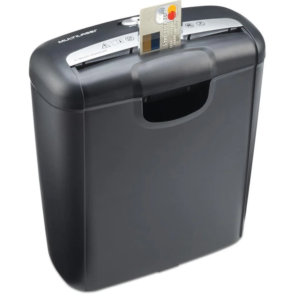 FRAGMENTADORA DE PAPEIS P/6FLS. OU 1CARTAO 127V MULTI (UNIDADE) - imagem 5