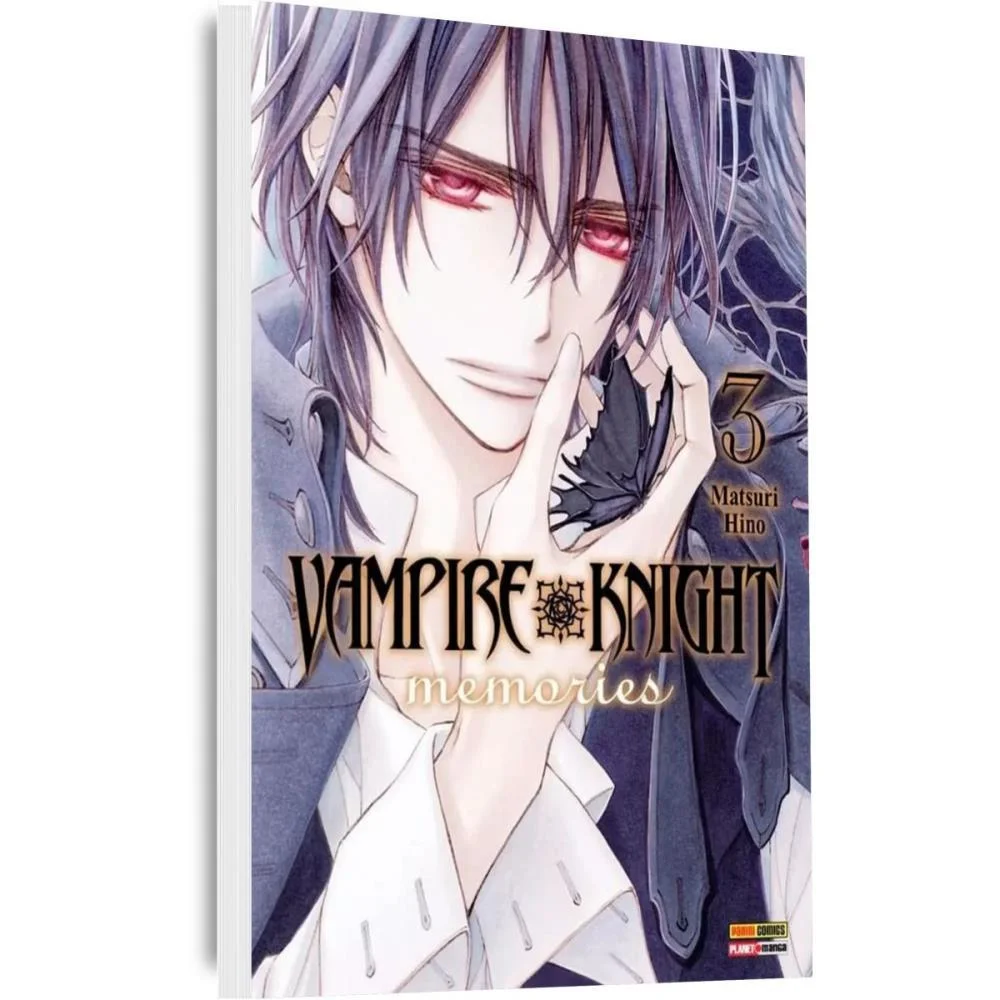 LIVRO MANGA VAMPIRE KNIGHT MEMORIES N.03 PANINI (UNIDADE) - imagem 3