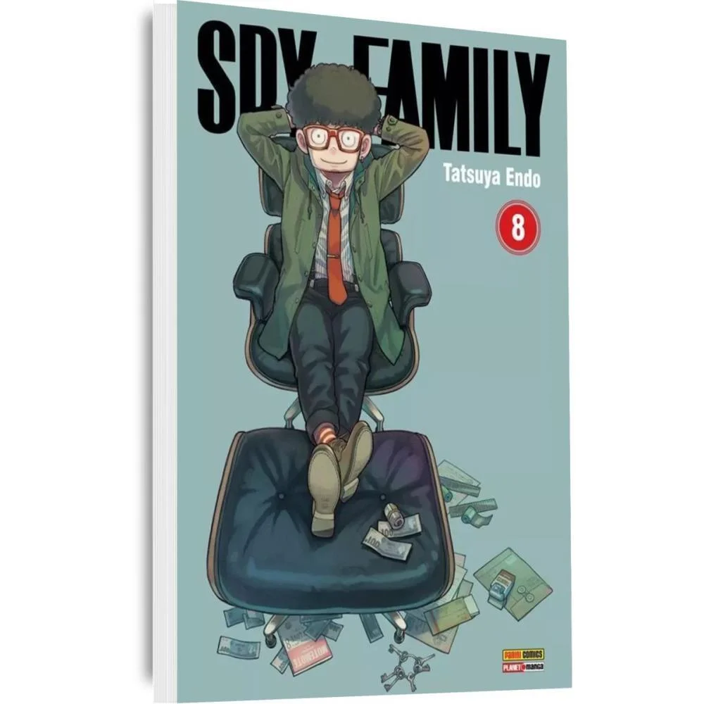 LIVRO MANGA SPY X FAMILY N.08 PANINI (UNIDADE) - imagem 2