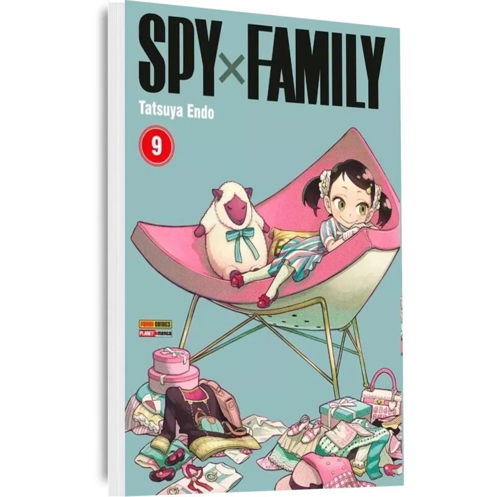 LIVRO MANGA SPY X FAMILY N.09 PANINI (UNIDADE) - imagem 3