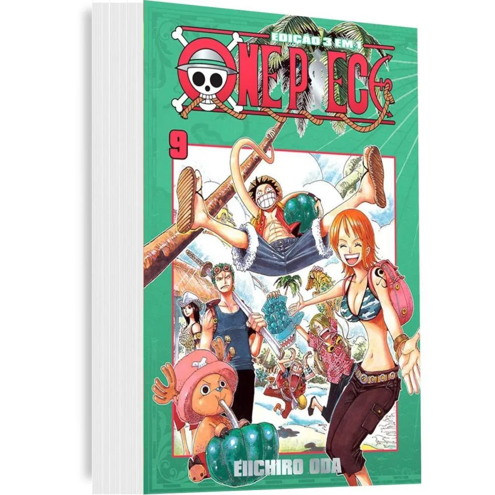 LIVRO MANGA ONE PIECE 3 X 1 N.09 PANINI (UNIDADE) - imagem 2
