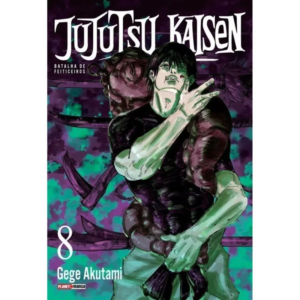 LIVRO MANGA JUJUTSU KAISEN N.08 PANINI (UNIDADE) - imagem 3