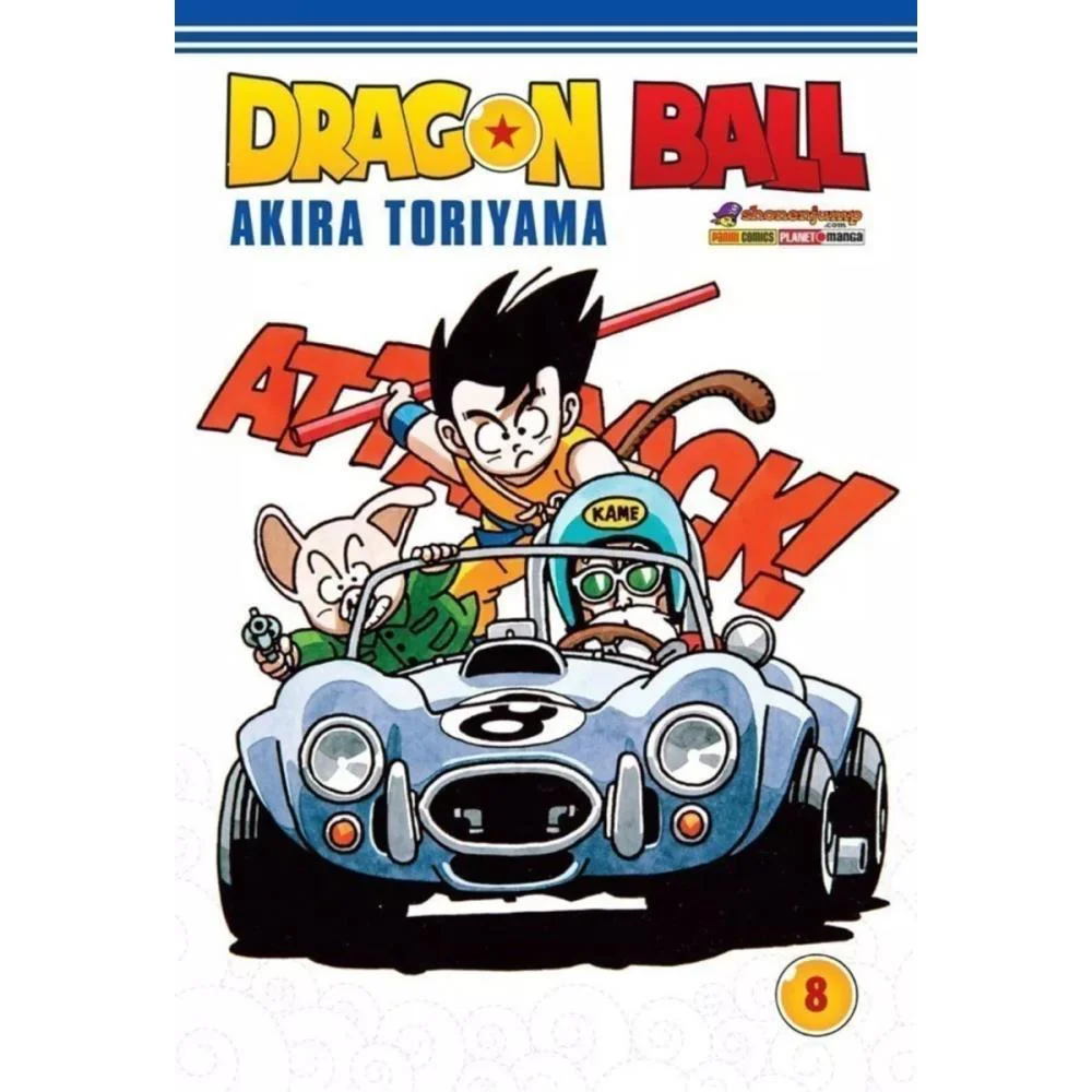 LIVRO MANGA DRAGON BALL N.08 PANINI (UNIDADE) - imagem 4