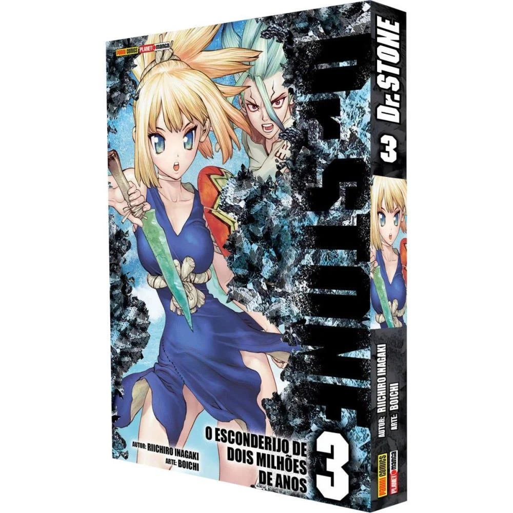LIVRO MANGA DR. STONE N.03 PANINI (UNIDADE) - imagem 3