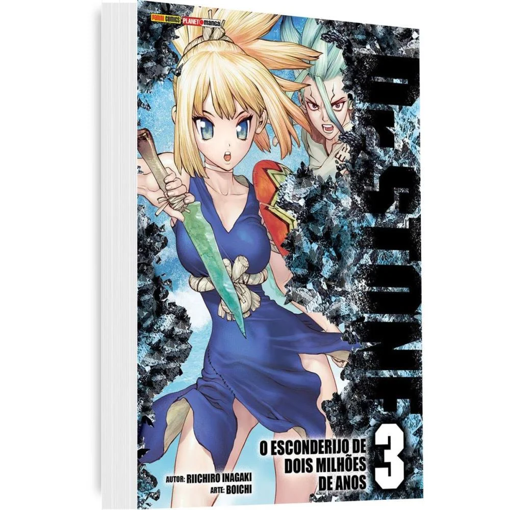 LIVRO MANGA DR. STONE N.03 PANINI (UNIDADE) - imagem 4