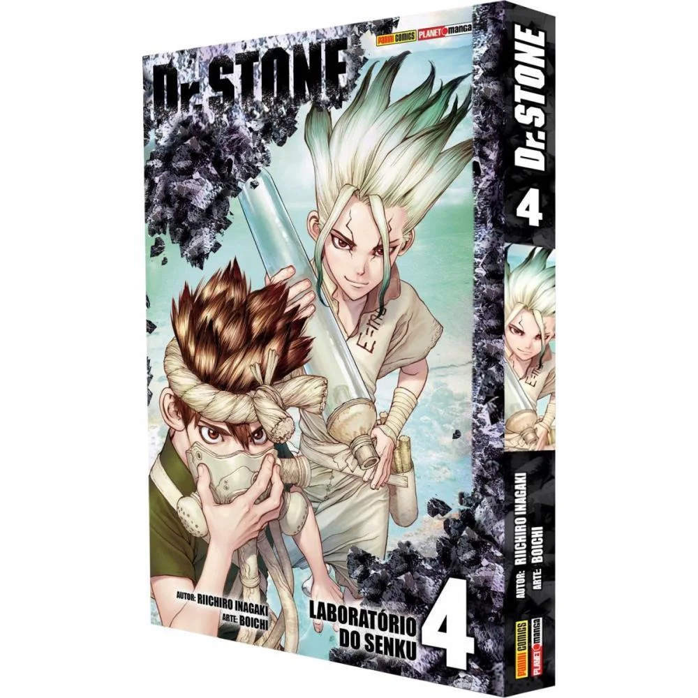 LIVRO MANGA DR. STONE N.04 PANINI (UNIDADE) - imagem 3