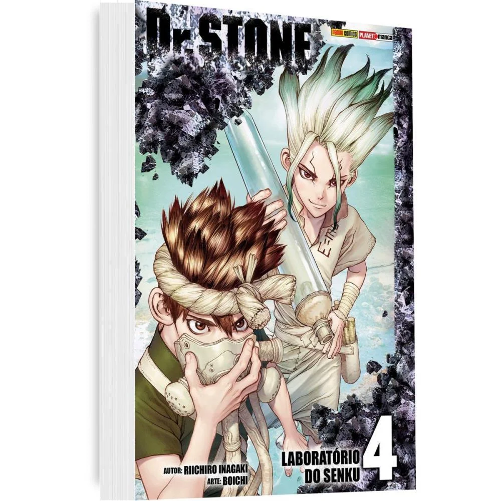 LIVRO MANGA DR. STONE N.04 PANINI (UNIDADE) - imagem 4