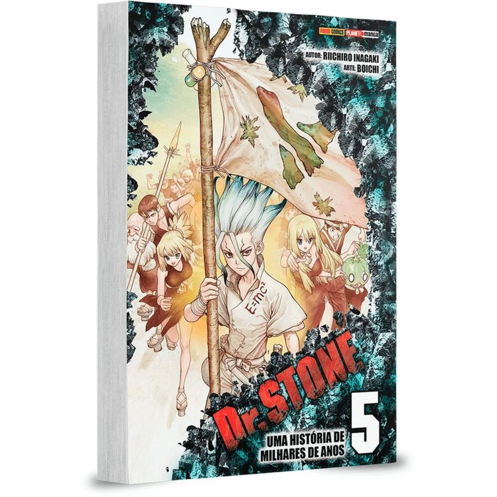 LIVRO MANGA DR. STONE N.05 PANINI (UNIDADE) - imagem 3