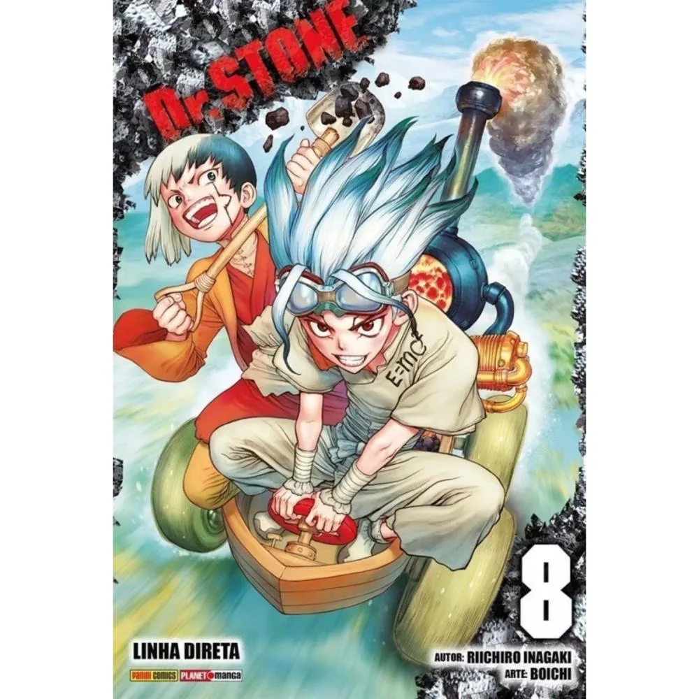LIVRO MANGA DR. STONE N.08 PANINI (UNIDADE) - imagem 2