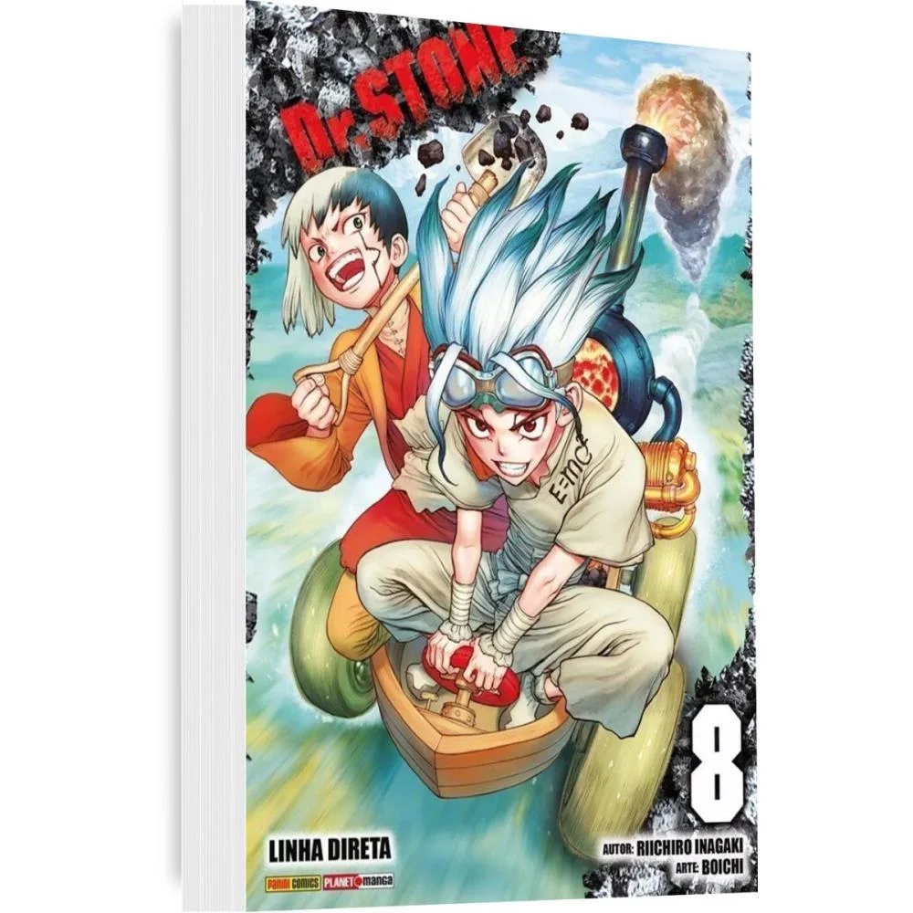 LIVRO MANGA DR. STONE N.08 PANINI (UNIDADE) - imagem 3