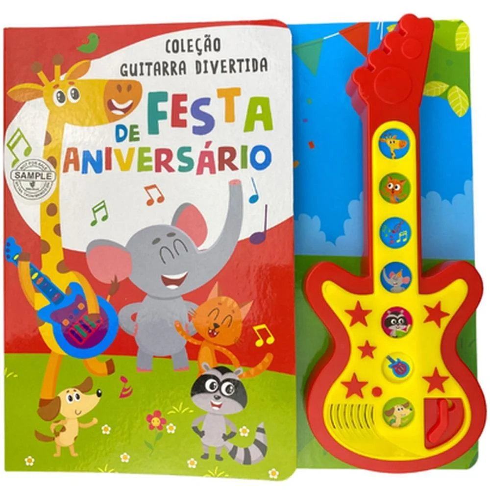 LIVRO SONORO FESTA DE ANIVERSARIO 15X23CM ONLINE EDITORA (UNIDADE) - imagem 2
