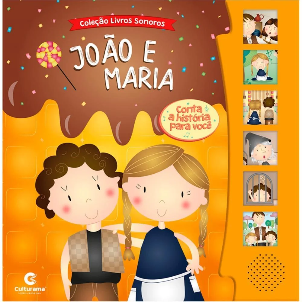 LIVRO SONORO JOAO E MARIA CULTURAMA (UNIDADE) - imagem 3