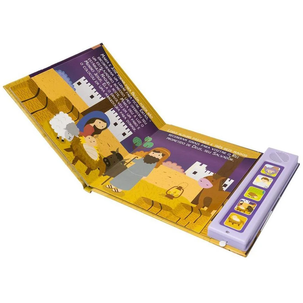 LIVRO SONORO NASCIMENTO DE JESUS 22X19,5 6P TODOLIVRO (UNIDADE) - imagem 4