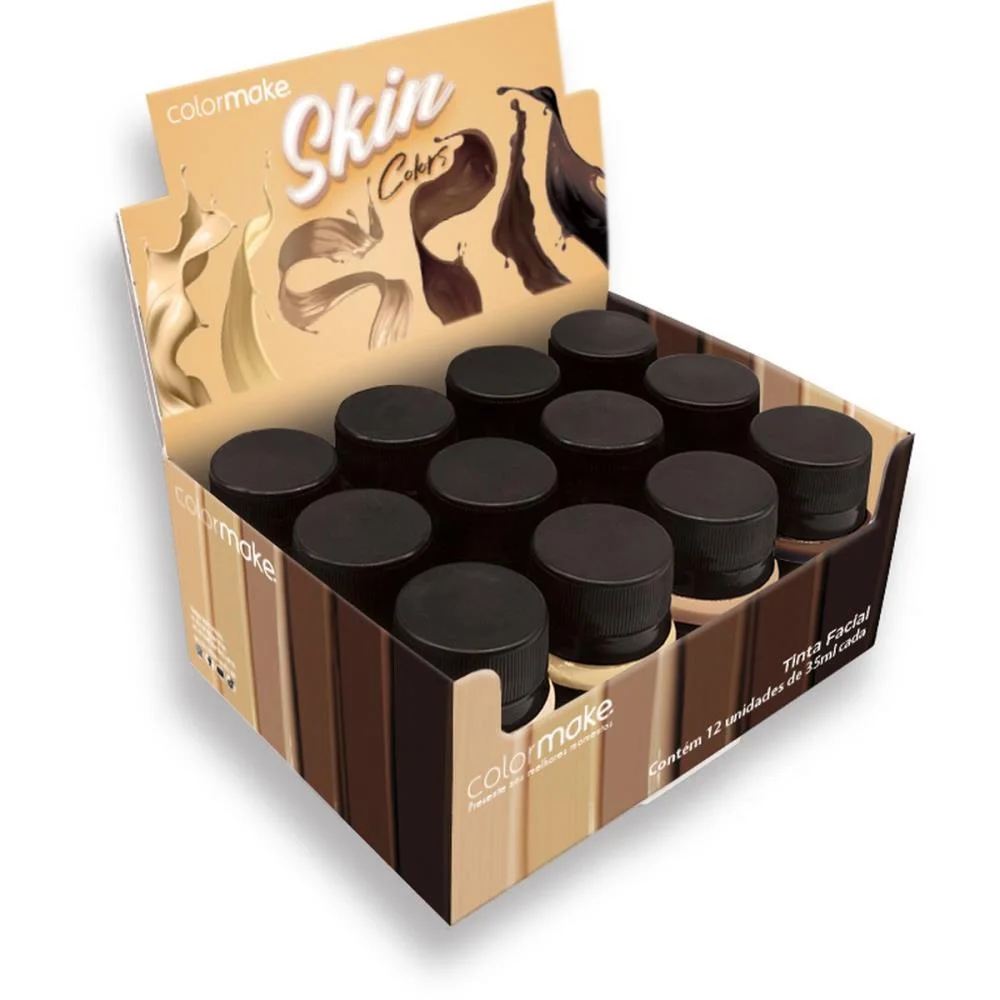 PINTURA FACIAL LIQUIDA 35ML SKIN (S) COLORMAKE (DP.C/12) - imagem 3