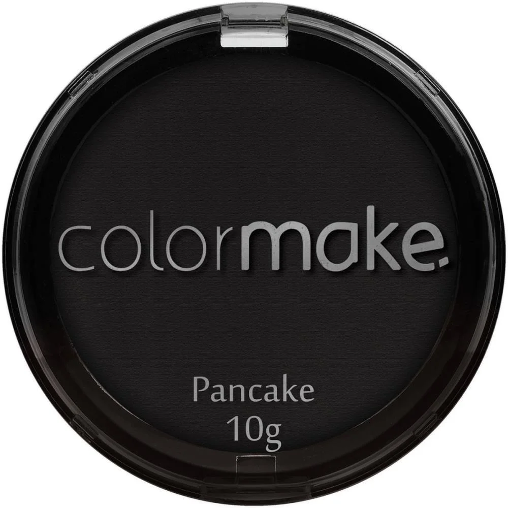 PINTURA FACIAL PANCAKE PROFISSIONAL 10G.PRETO COLORMAKE (DP.C/12) - imagem 2