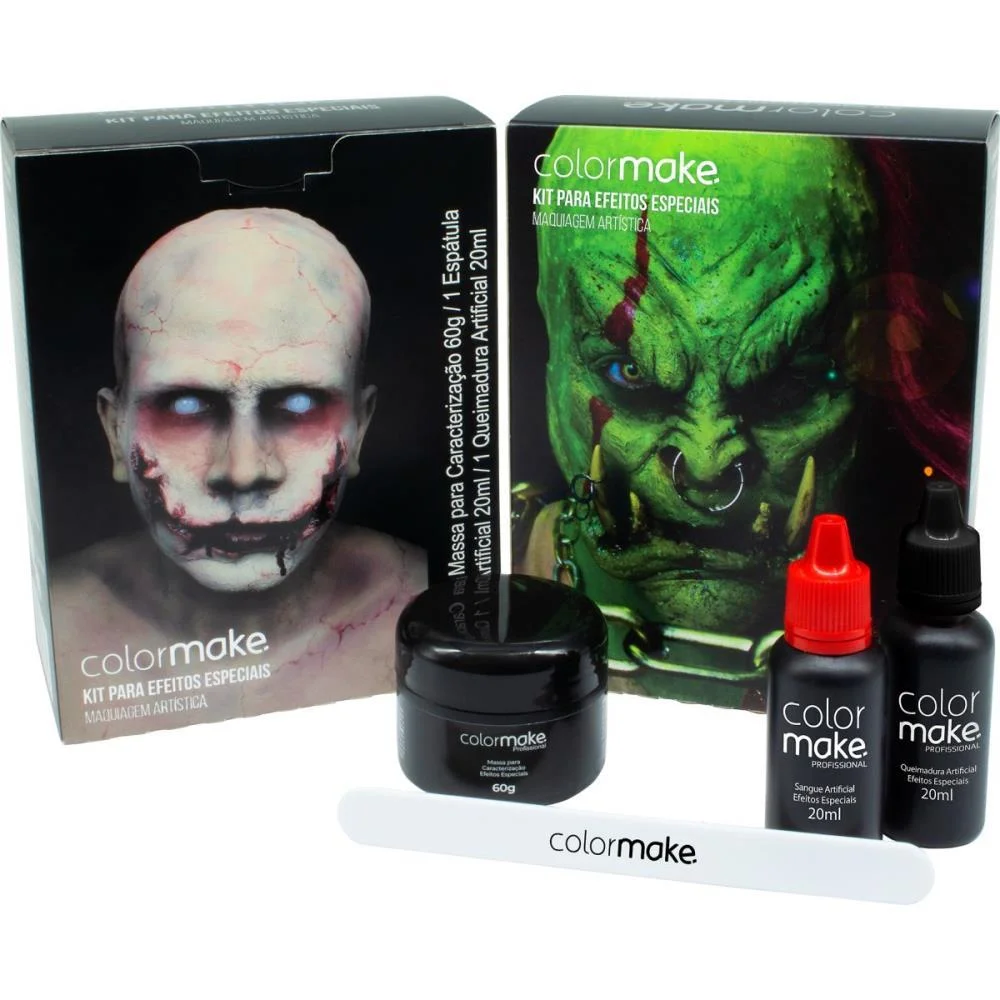 PINTURA FACIAL KIT EFEITOS ESPECIAIS PROFIS. COLORMAKE (KIT) - imagem 2