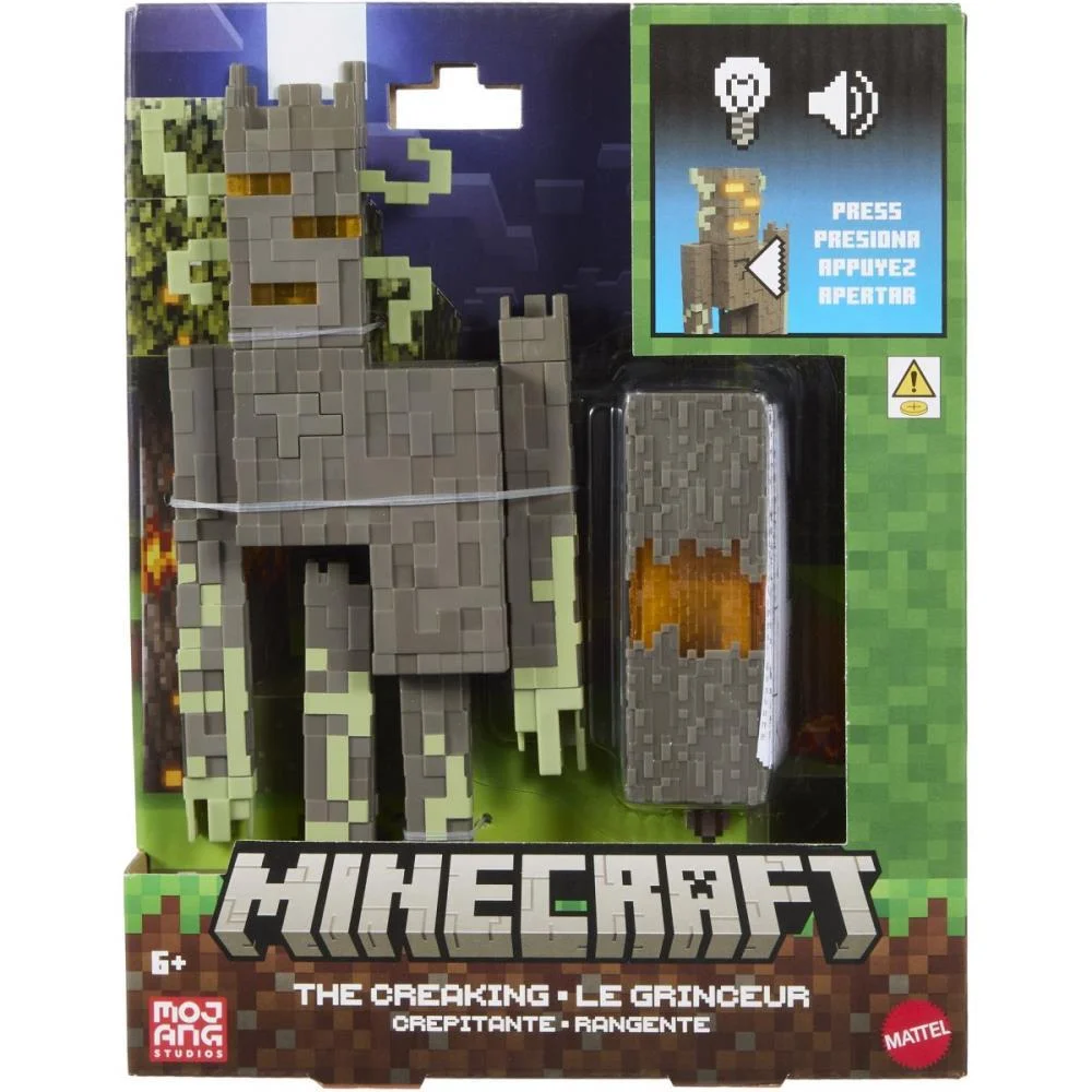 BONECO E PERSONAGEM MINECRAFT THE CREAKING 8CM MATTEL (UNIDADE) - imagem 8