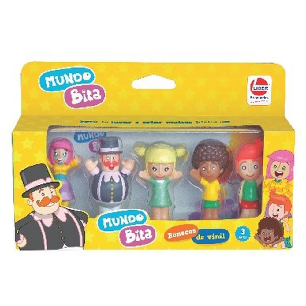 FANTOCHE TURMA MUNDO BITA DEDOCHES LIDER (UNIDADE) - imagem 3