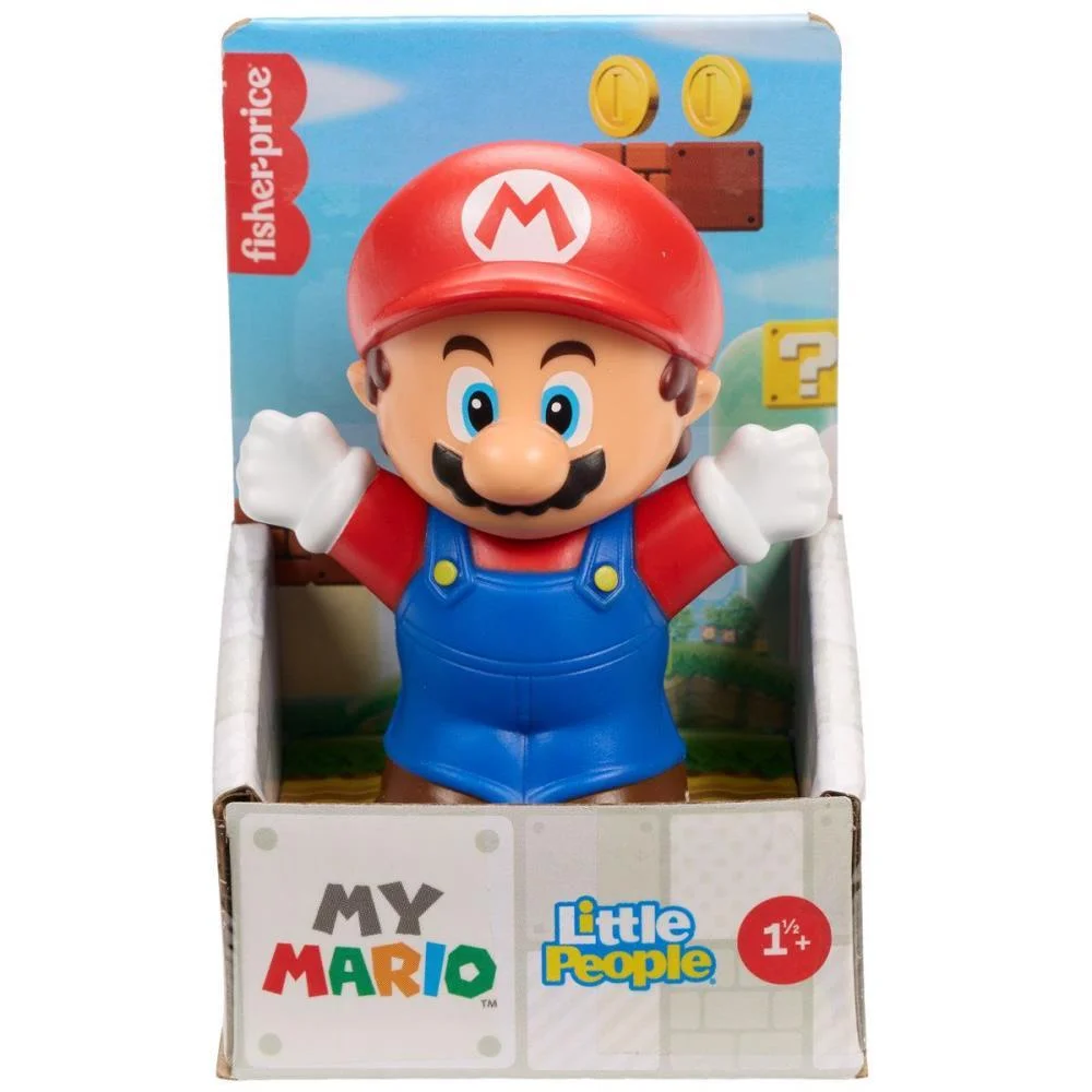 FISHER-PRICE ENTRETENIMENTO LP FIG.SUPER MARIO BROS (S) MATTEL (DP.C/18) - imagem 13