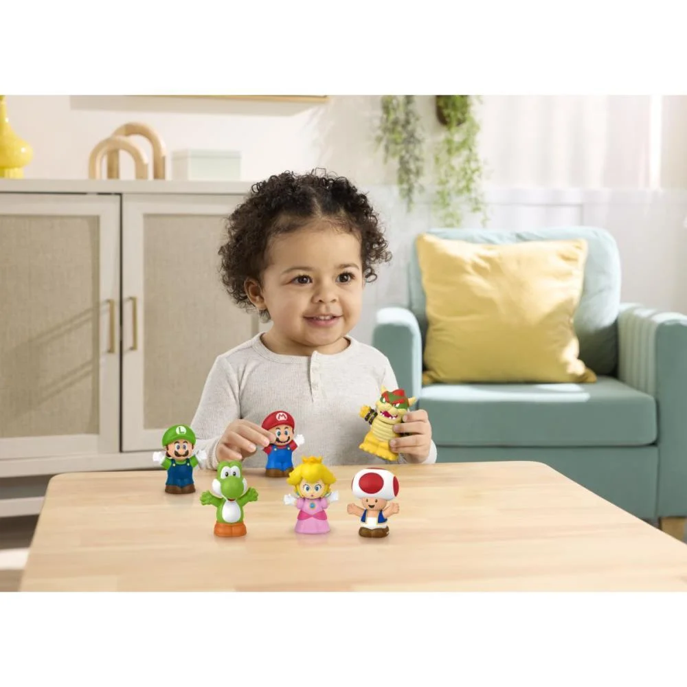 FISHER-PRICE ENTRETENIMENTO LP FIG.SUPER MARIO BROS (S) MATTEL (DP.C/18) - imagem 15